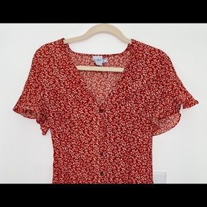 Super cute rustic colored dress!